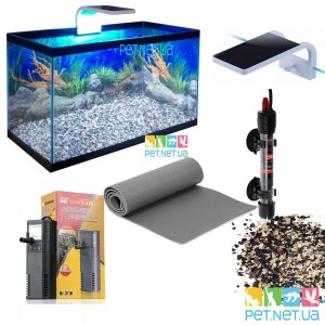 Аквариум с Led подсветкой | Купить в интернет магазине PET.NET.UA
