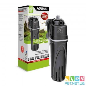 Внутренний аквариумный фильтр   AQUAEL FAN 2 plus 5,2 W 450 л/ч для аквариума 100-150 литров